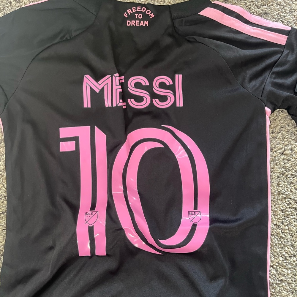 Kids Full Set Messi Jersey